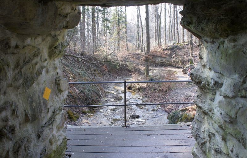 Die Dorfbachtobelschlucht