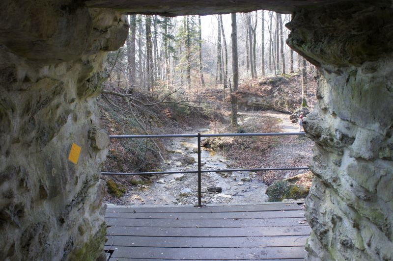 Die Dorfbachtobelschlucht
