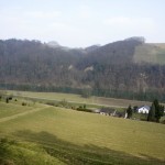 Tiefblick auf den Rhein