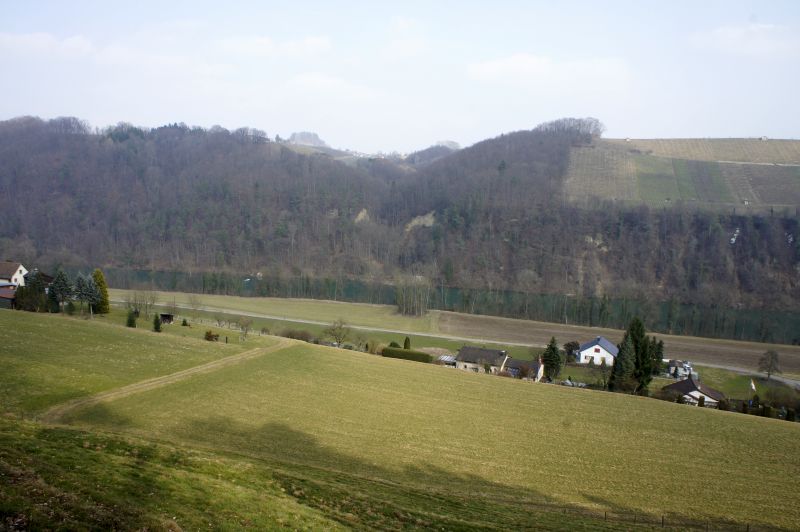 Tiefblick auf den Rhein