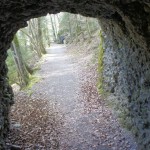 In einem der alten Tunnel