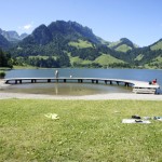 Badesteg am Schwarzsee