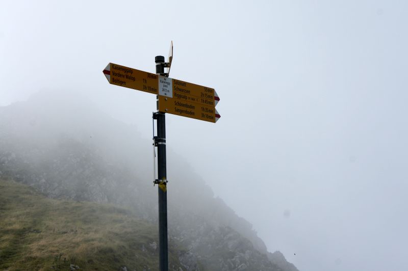 Kaisereggpass - fast oben