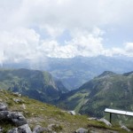 Ausblick vom Gipfel der Kaiseregg