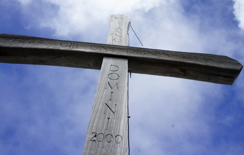 Gipfelkreuz Kaiseregg