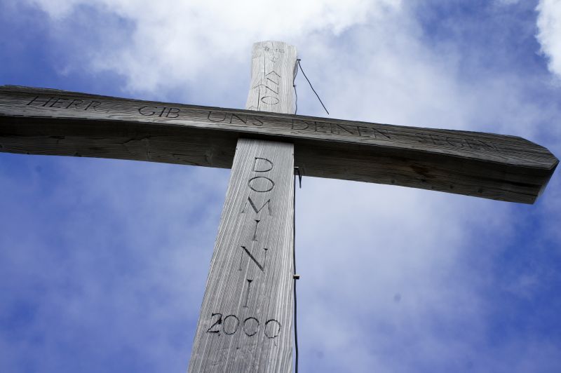 Gipfelkreuz Kaiseregg