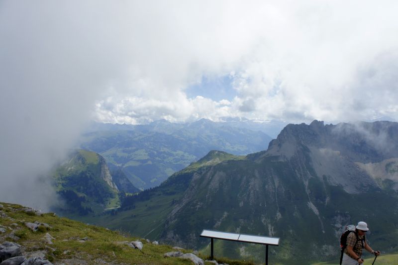 Ausblick von der Kaiseregg