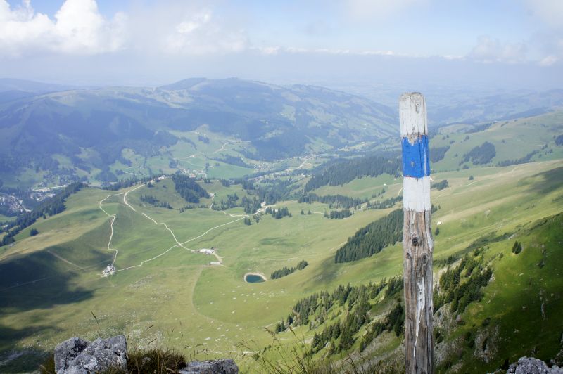 Tiefblick ins Tal