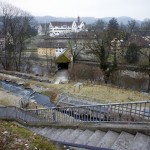 Fischtreppe beim Kraftwerk Wettingen