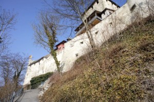Burg Hohenklingen - Der Aufstieg ist bald geschafft