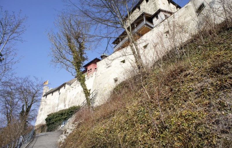 Burg Hohenklingen - Der Aufstieg ist bald geschafft