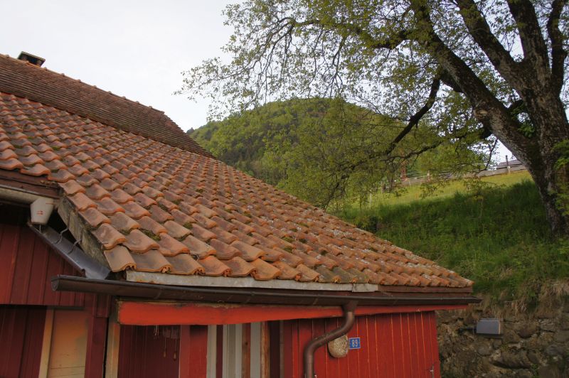 Das Ziel - Der Stockberg. Ansicht vom Ferienhaus Müsli
