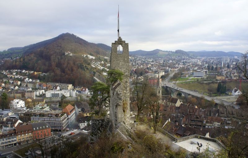 Baden – Baldegg – Dättwil: ein Spaziergang zum Wasser-Aussichtsturm