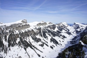 Ausblick vom Niederhorn