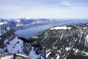 Ausblick vom Niederhorn