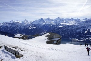 Ausblick vom Niederhorn