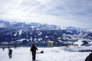 Ausblick vom Niederhorn