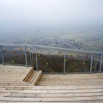 Nebelsicht vom Siblinger Randenturm