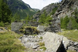 Ruine aus Stockalpers Zeiten