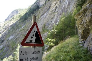 Aufenthaltverbot auf dem Wanderweg?!