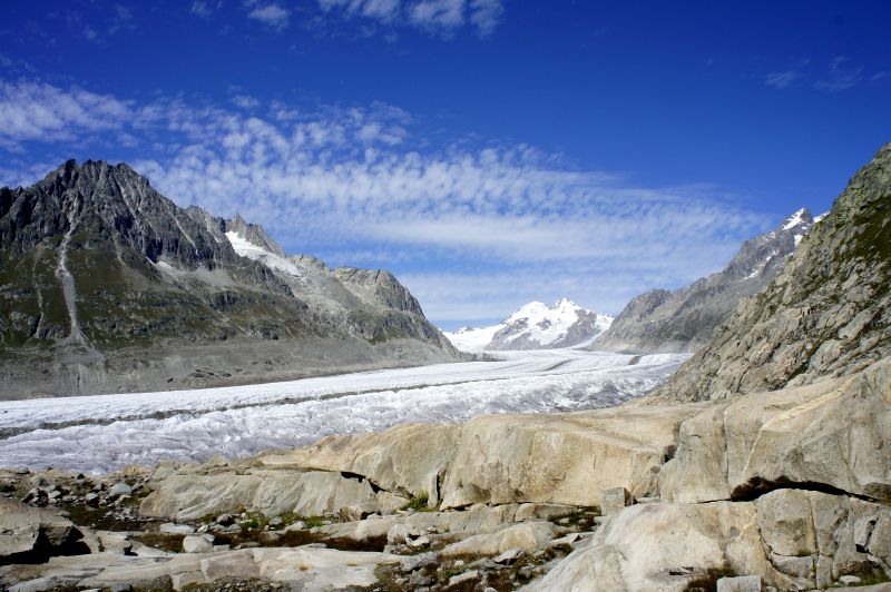 Immer wieder grossartig - der Aletschgletscher