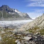 Blick zurück zum Aletsch