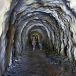 Tunnel unter dem Eggishorn