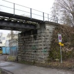 Alte Brücke der stillgelegten Bülach-Baden-Bahn