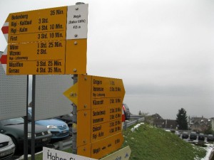 Weggis unter dem Nebel