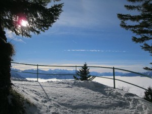 Rigi: Blick über das Nebelmeer