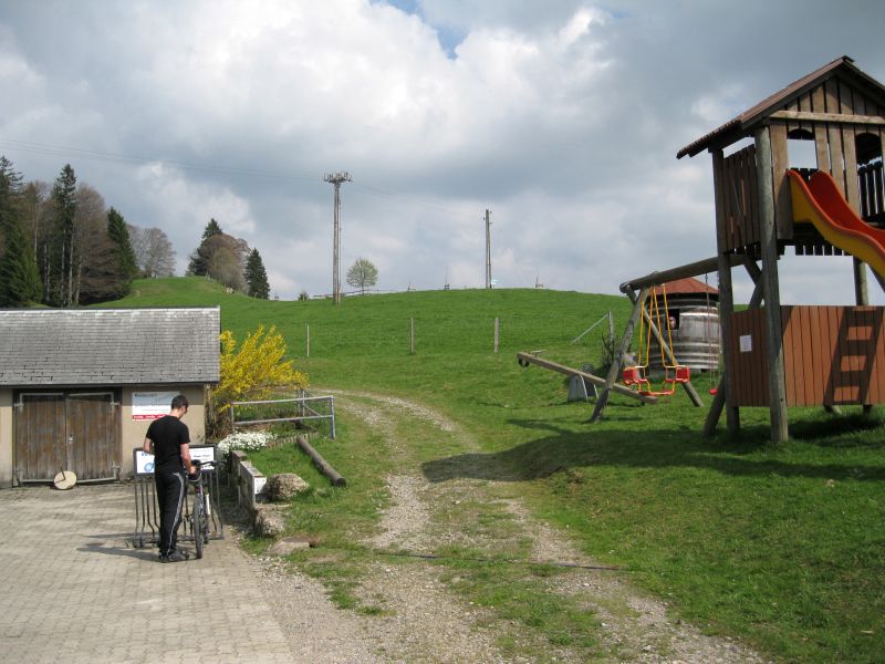 Spielplatz auf der Farneralp