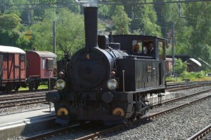 Dampflokomotive der DVZO