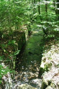 Kanal im Kemptnertobel