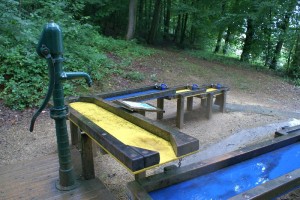 Wasserspass auf dem Sinnesweg