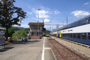 Station Würenlos: Wanderstart