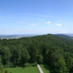 Altberg-Aussicht: Zürich, hinter dem Gubrist