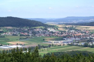 Altberg-Aussicht: Buchs ZH
