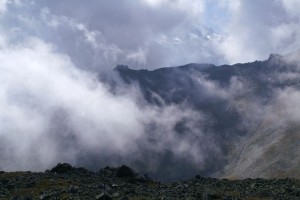 Wetterkapriolen beim Aufstieg