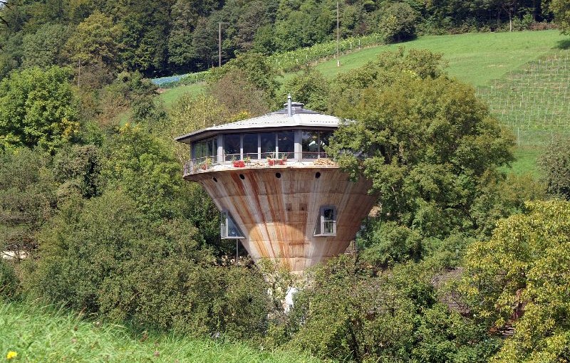 Ehemaliges Eisenerz Silo in Herznach