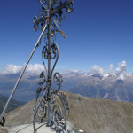 Gipfelkreuz auf dem Augstbordhorn