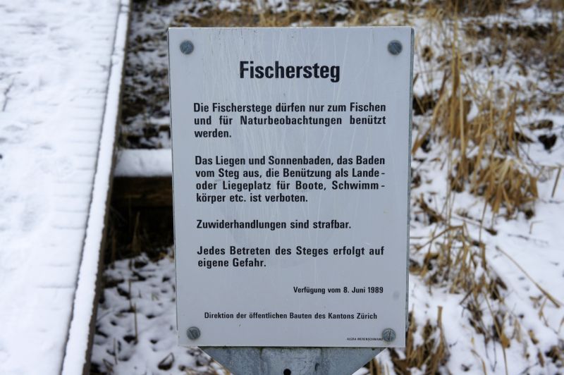 Aber nur stehende oder sitzende Naturbeobachtungen