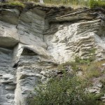 Steinbruch. Wurde hier das Baumaterial für die Feste Kropfenstein gewonnen?