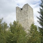 Bergfried der Ruine Jörgenberg