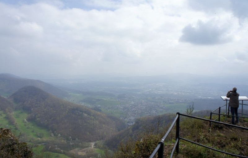 Grandiose Fernsicht, leider nicht bei unserem Besuch