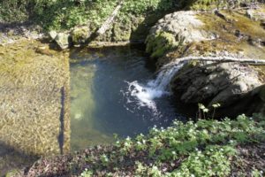 Eine "Badewanne"