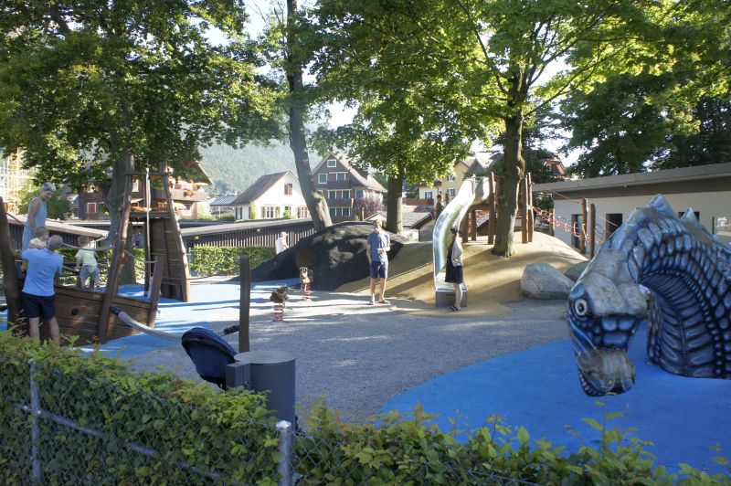 Spielplatz in Brunnen am See