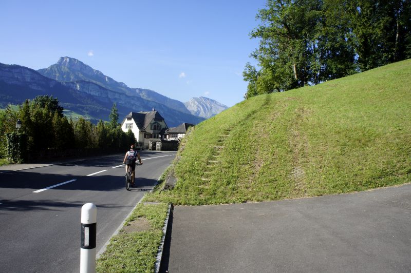 Weg von der Strasse, jetzt beginnt der schöne Teil