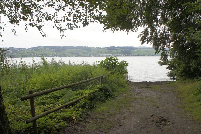 Am See, kurz vor dem nächsten Aufstieg