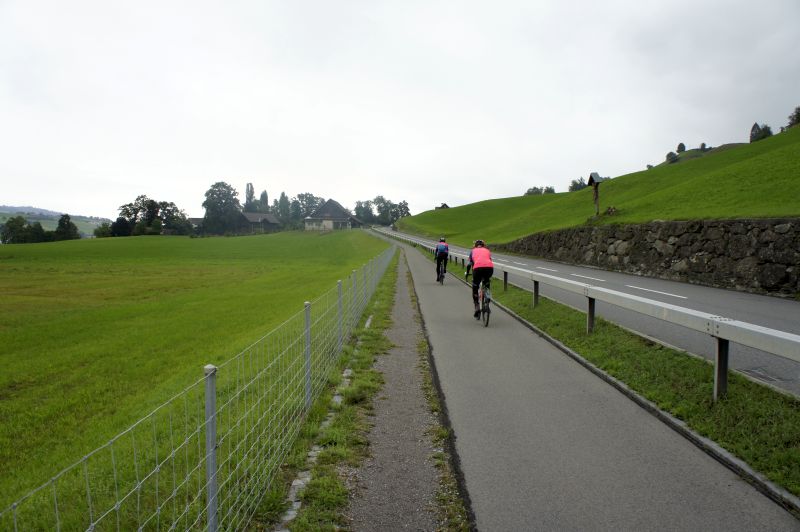 Gar nicht hübscher Abschnitt nach Greppen